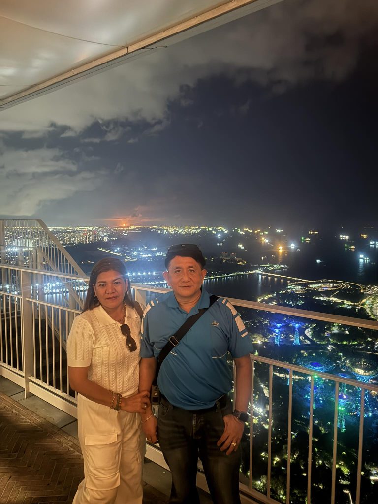 Fine Dining at Marina Bay’s 57th Floor Infinity Pool Restaurant